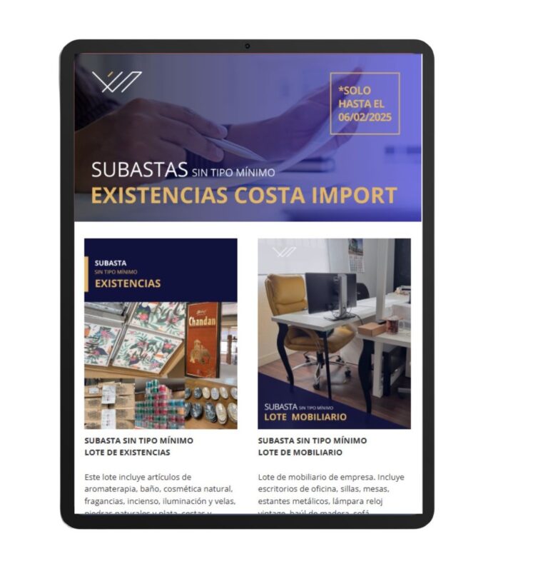 Viasubastas Mailing